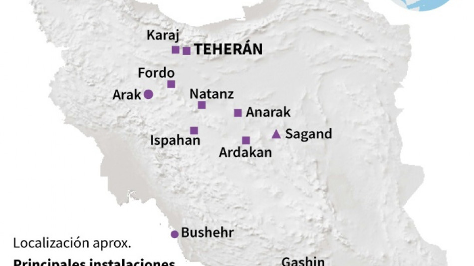 Ir&aacute;n anuncia que comenz&oacute; a producir uranio enriquecido al 60% en la planta de Fordo