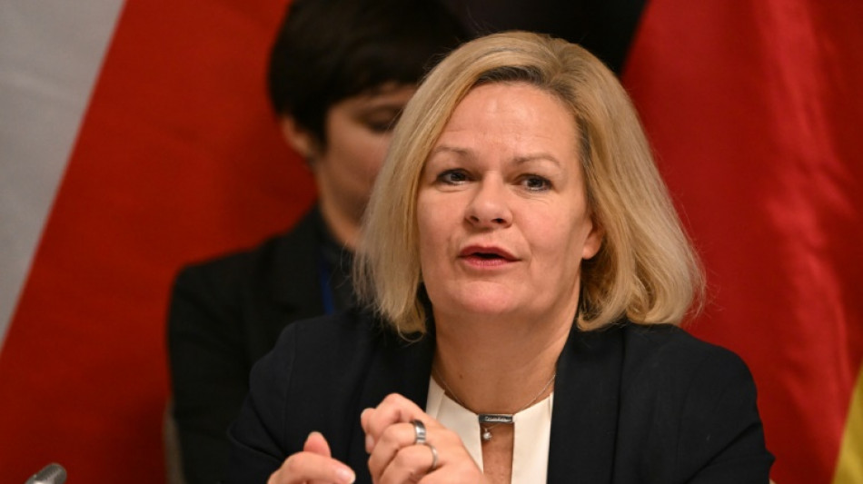 Innenministerin Faeser dr&auml;ngt auf baldige Umsetzung der EU-Asylreform