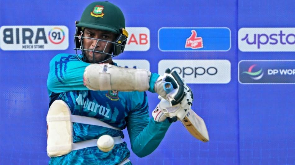 Bangladesh sweat on skipper Shakib's fitness ahead of India clash