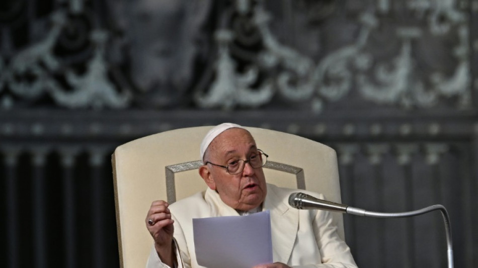 Papst trifft Angeh&ouml;rige israelischer Hamas-Geiseln und pal&auml;stinensischer H&auml;ftlinge