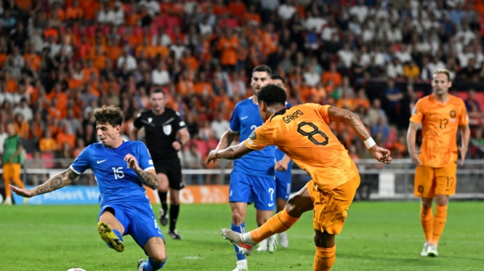 Dutch move into Euro slot with 3-0 victory over Greece
