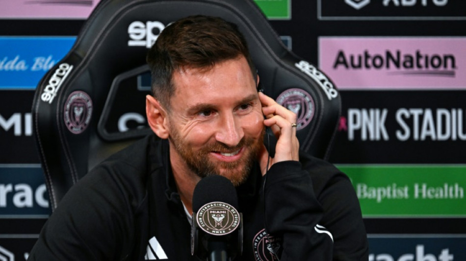 Miami move 'opposite' of PSG switch, says happy Messi