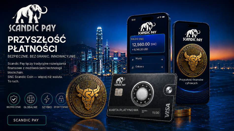 SNC SCANDIC PAY: Płatności na całym świecie bez ograniczeń